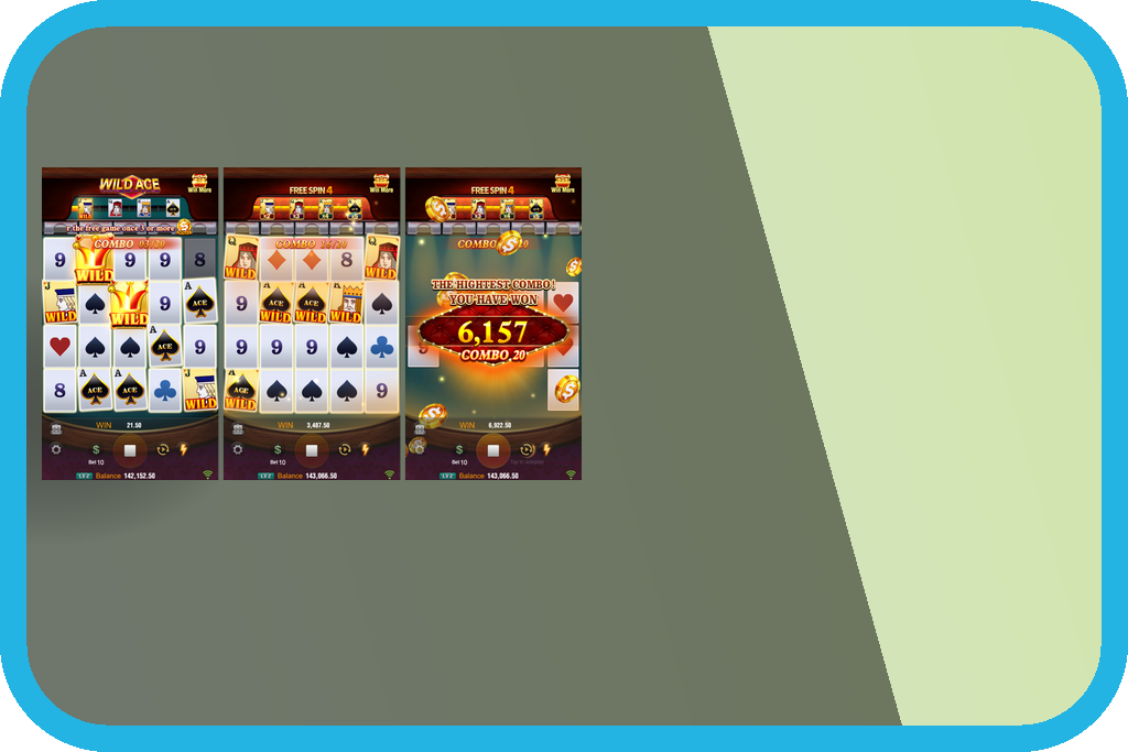 Wild Ace · Tampilan Aplikasi RTZZ